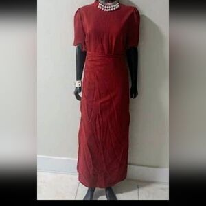 Plus Size Women's Wrap Around Dress